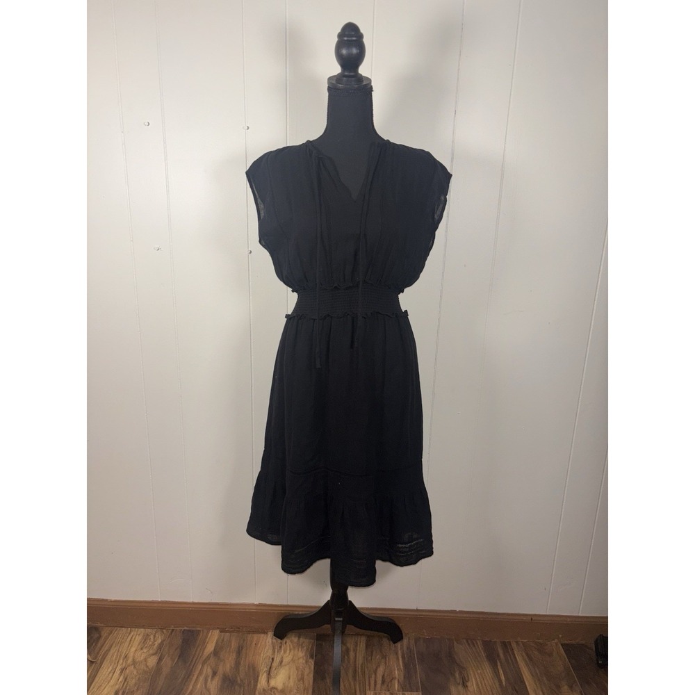 rails ashlyn black lace dress‎ xs lined